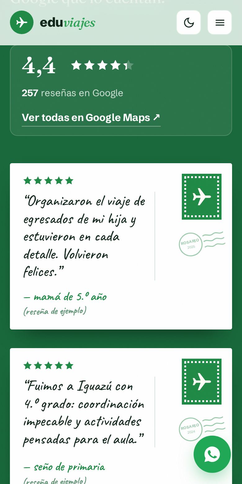 Reseñas de Google